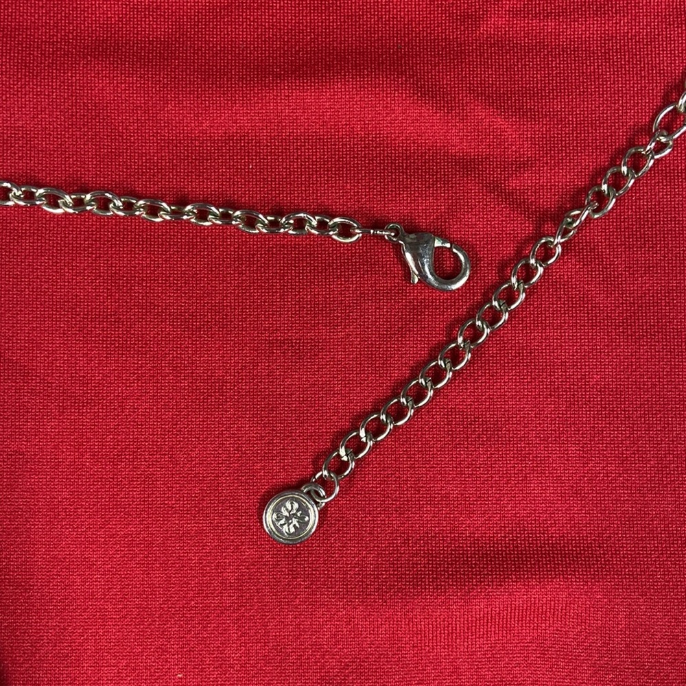 NWOT Multi-Chain & Rhinestone Victorian-Gothic Necklace - Picture 9 of 11
